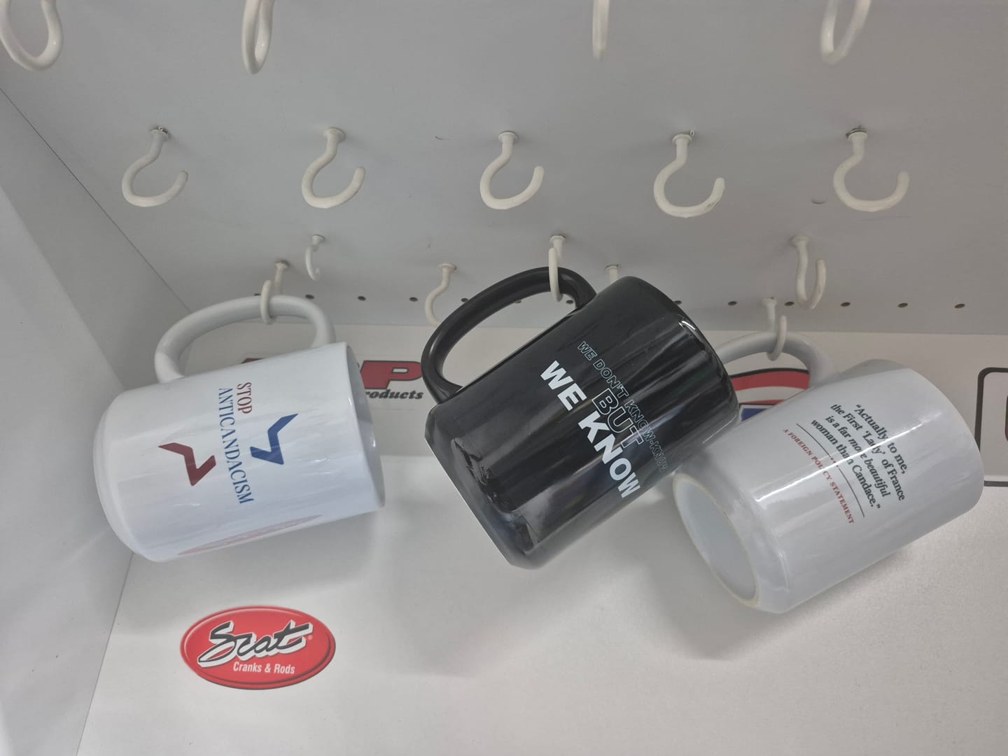 Customer photo review of We Know Mug