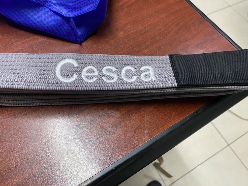 Customer photo review of Isami Gray Belt