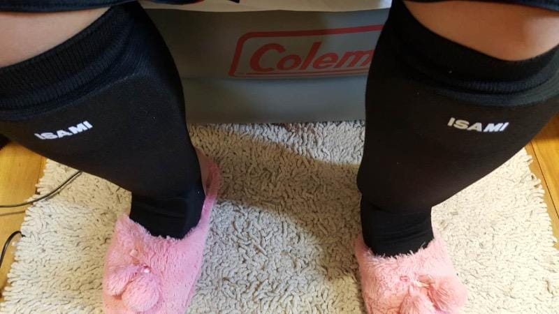 Customer photo review of Shin Guards Karate