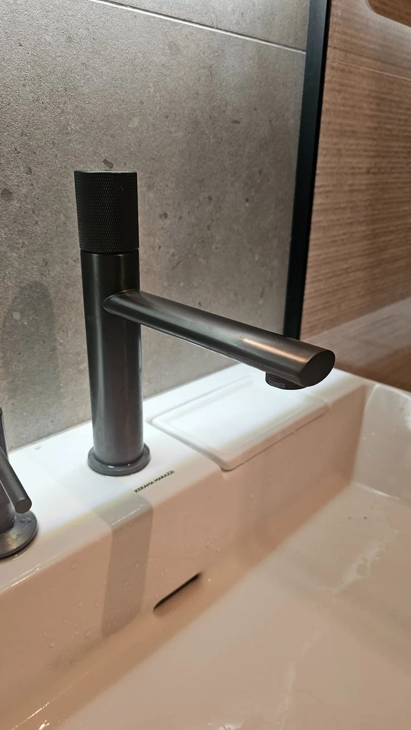 Customer photo review of Torneira Para Banheiro Monocomando Royal Flux
