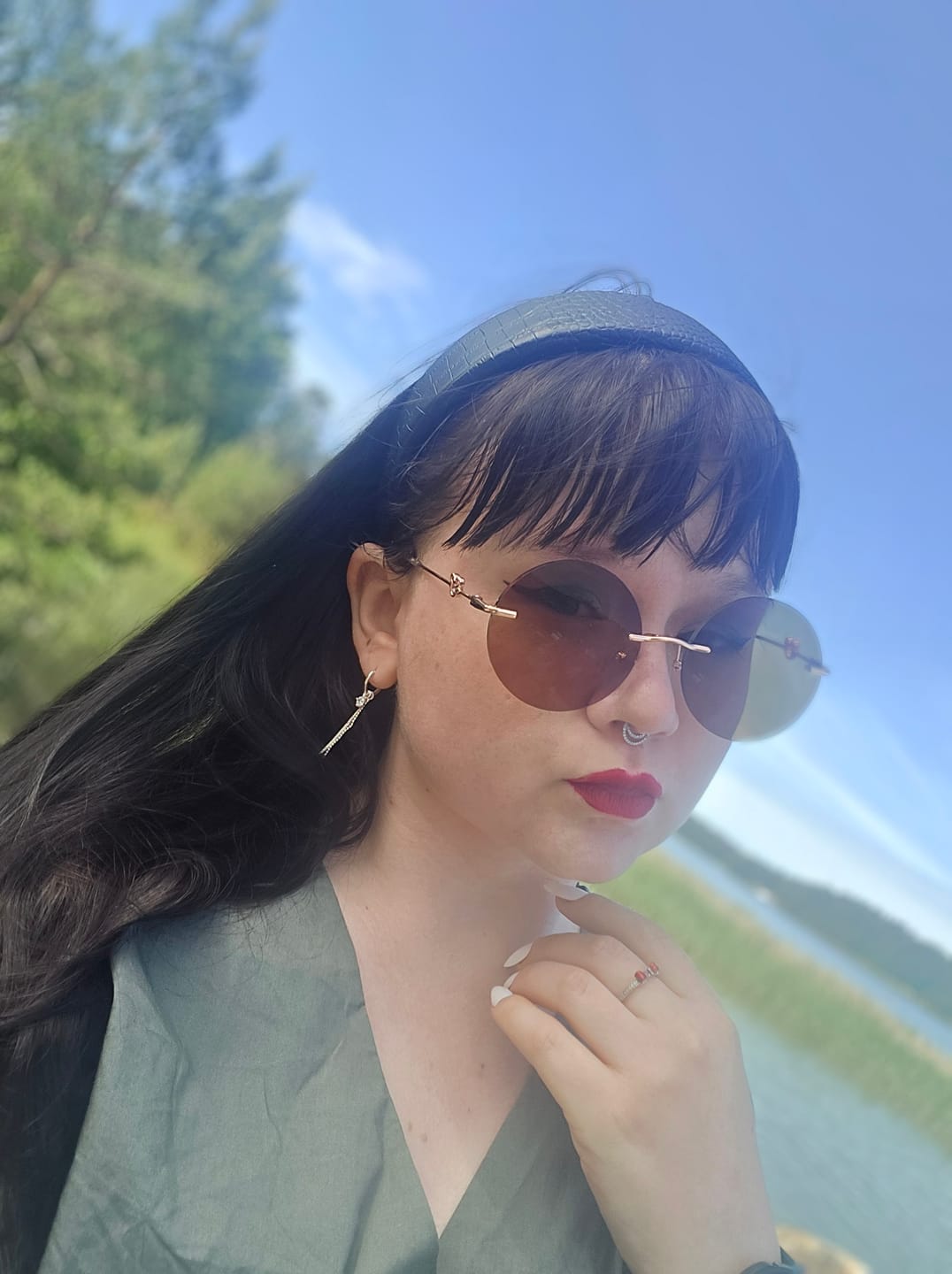 Customer photo review of Coco Eyeglasses