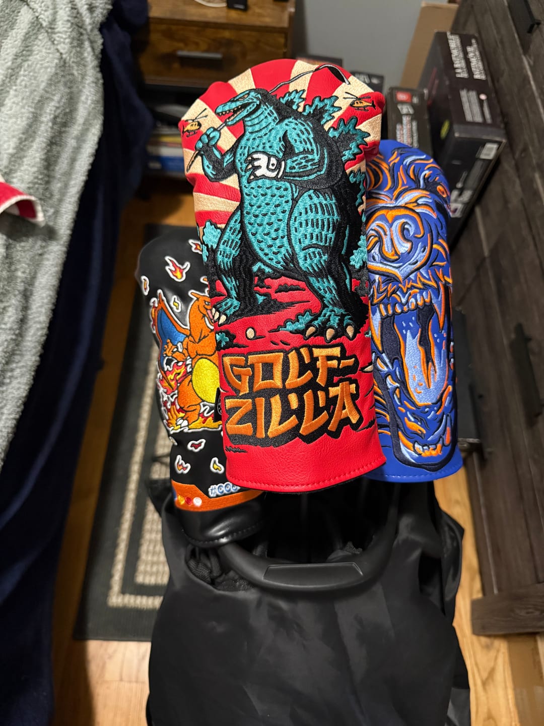 Customer photo review of Golf-Zilla Headcover
