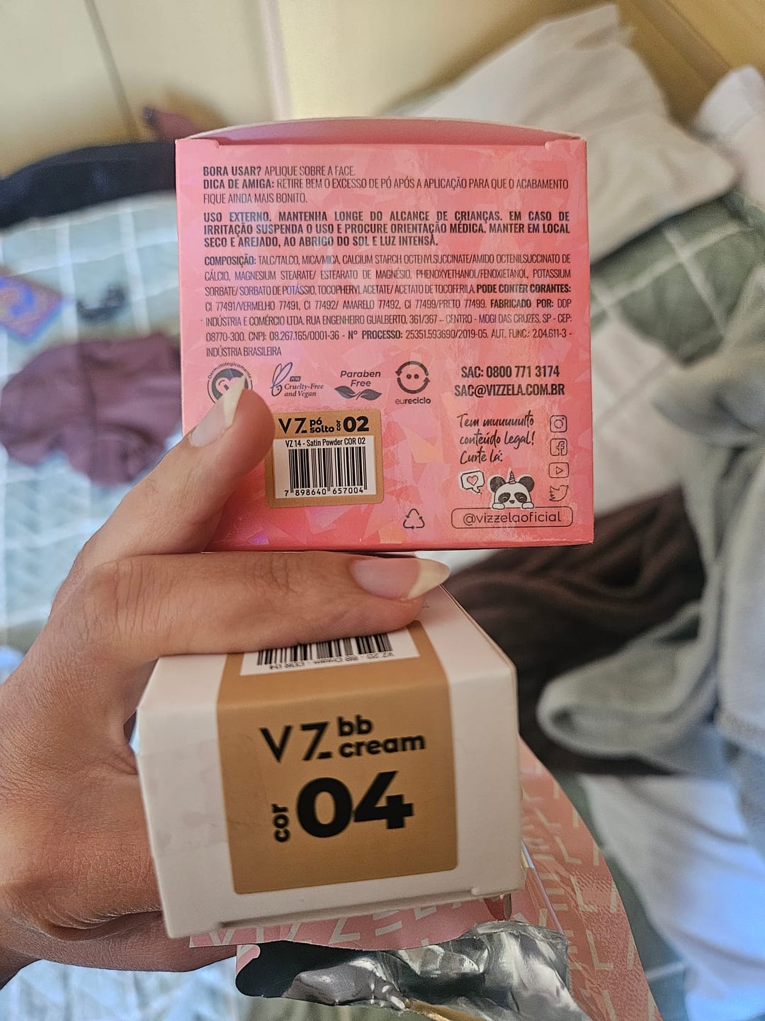 Customer photo review of Satin Powder