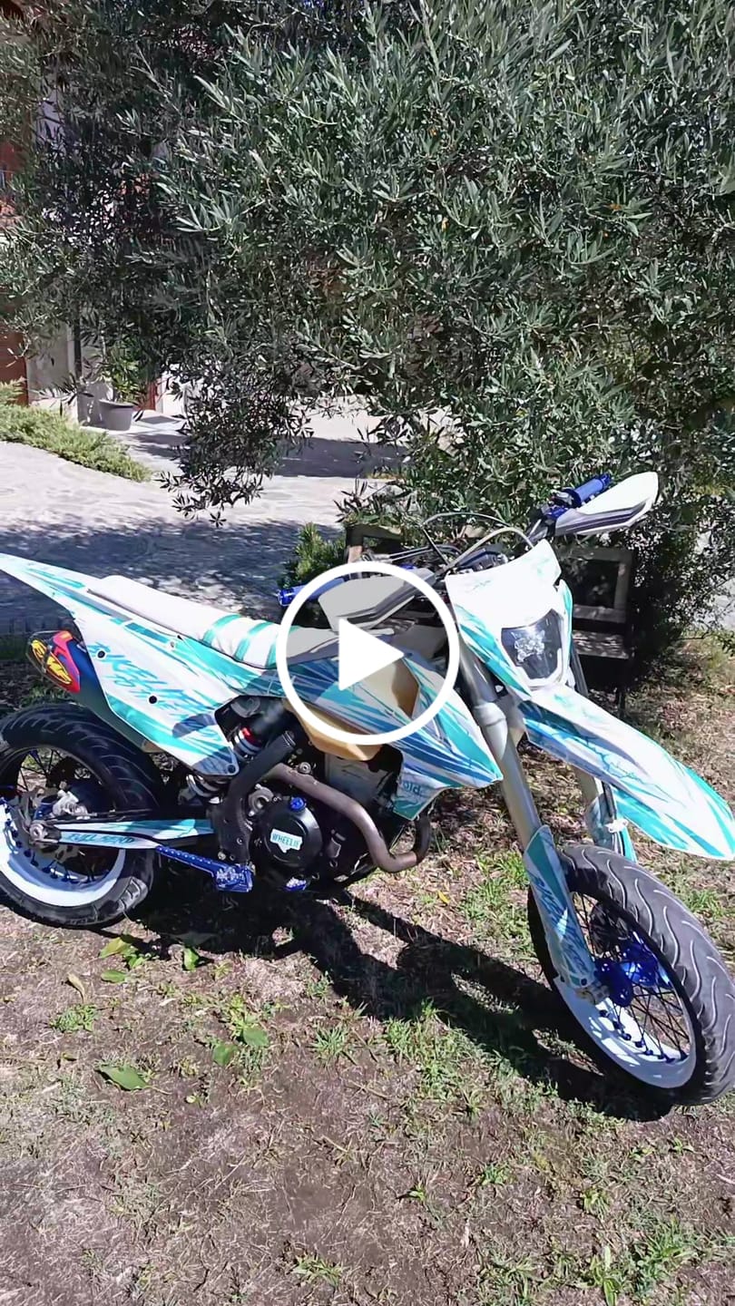 Customer video review of 50/50 Supermoto Wheel Graphics - 2 Color Wheel Wrap