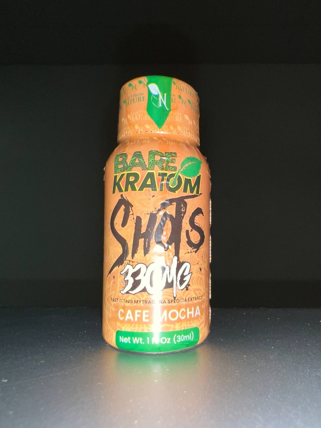 Customer photo review of BARE KRATOM SHOTS - CAFE MOCHA - 330MG