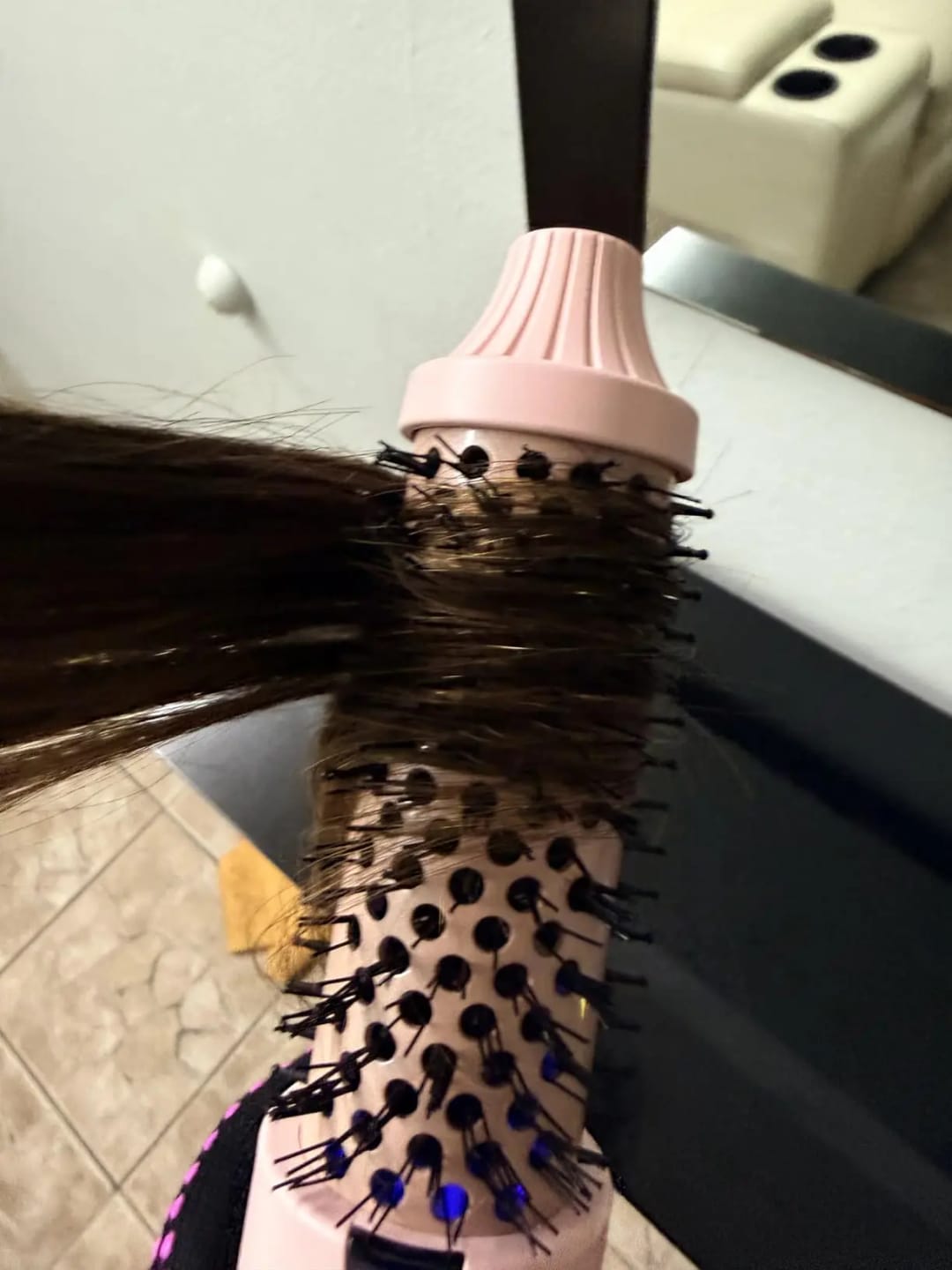 Customer photo review of Peine Iónico 3 en 1 con 6 temperaturas diferentes