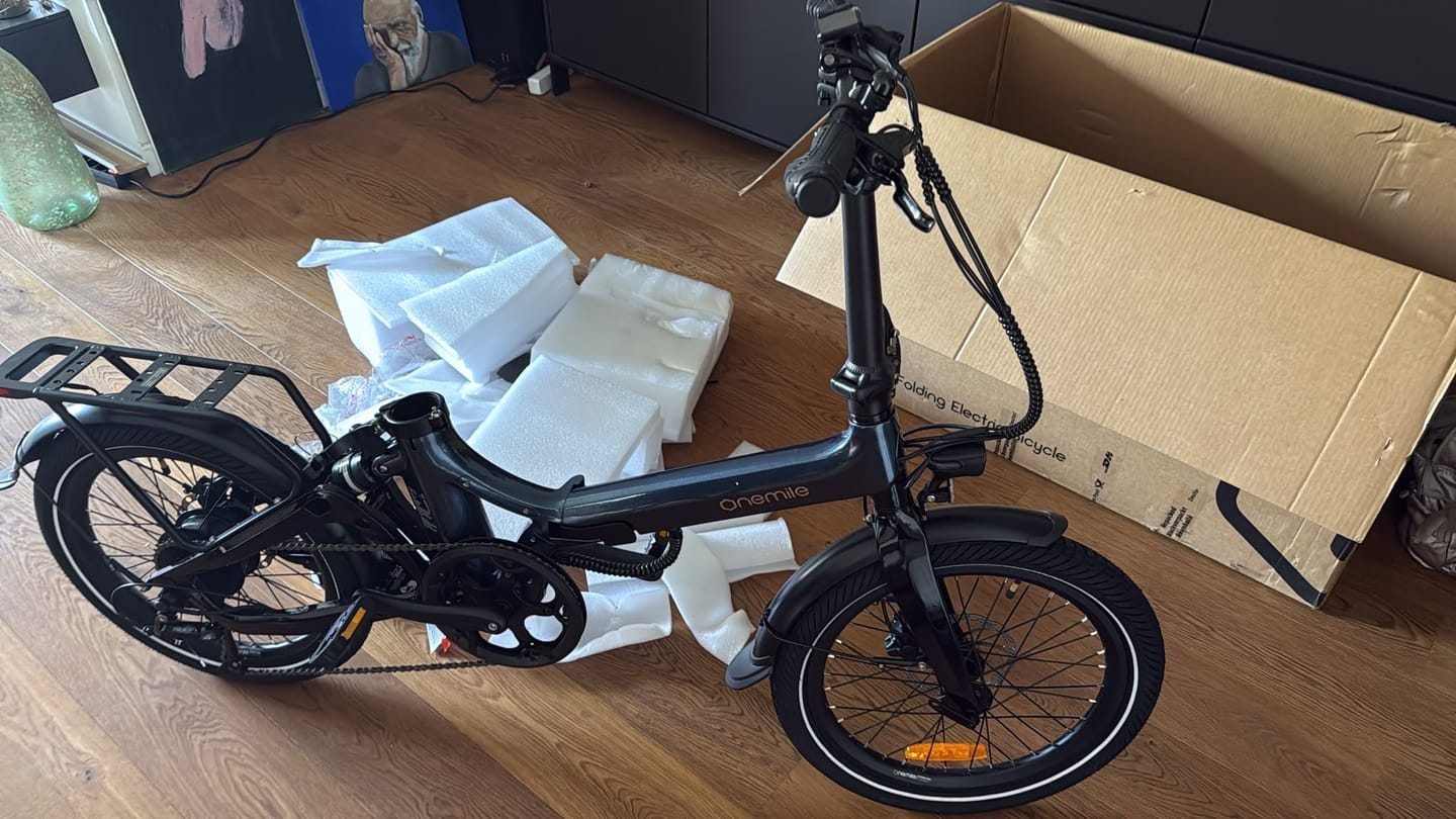 Customer photo review of Onemile Nomad Gel Saddle Cover