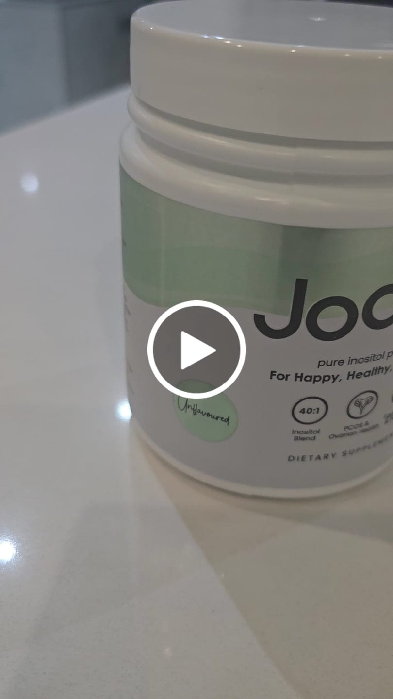 Customer video review of JOOCE Pure Inositol Powder (70 Servings)