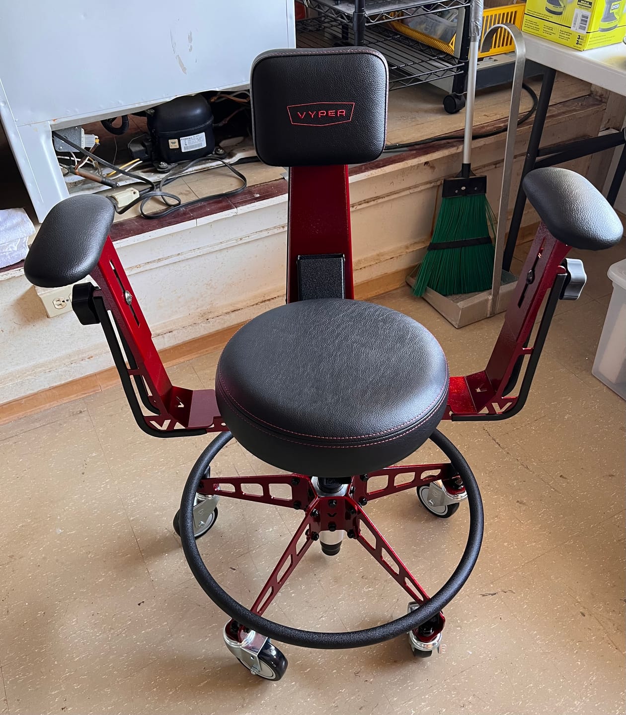 Customer photo review of RUPTURE EDITION (ADJUSTABLE BACKREST)