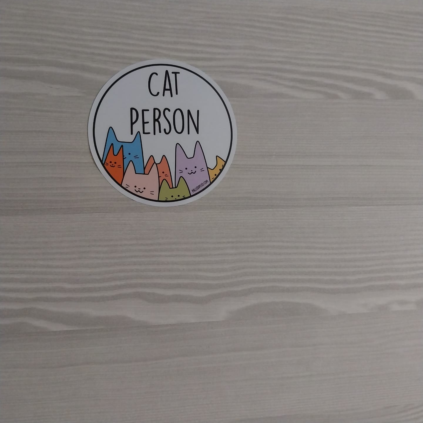 Customer photo review of Sticker Gatto