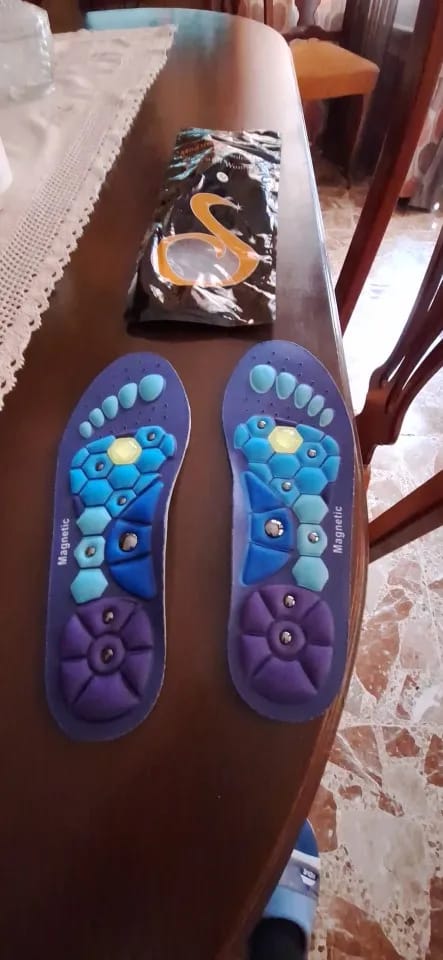 Customer photo review of Semelles magnétiques – Le confort à chaque pas