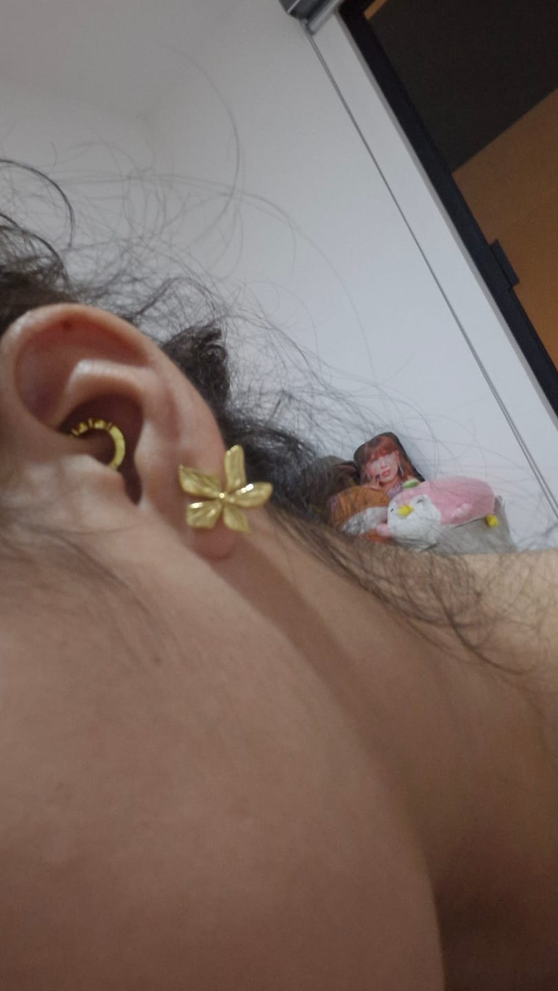 Customer photo review of Aretes Jasmine