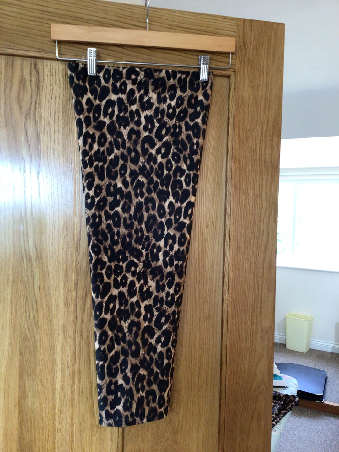 Customer photo review of Brown Leopard Animal Swimwear / Sportswear 4 Way Stretch Fabric