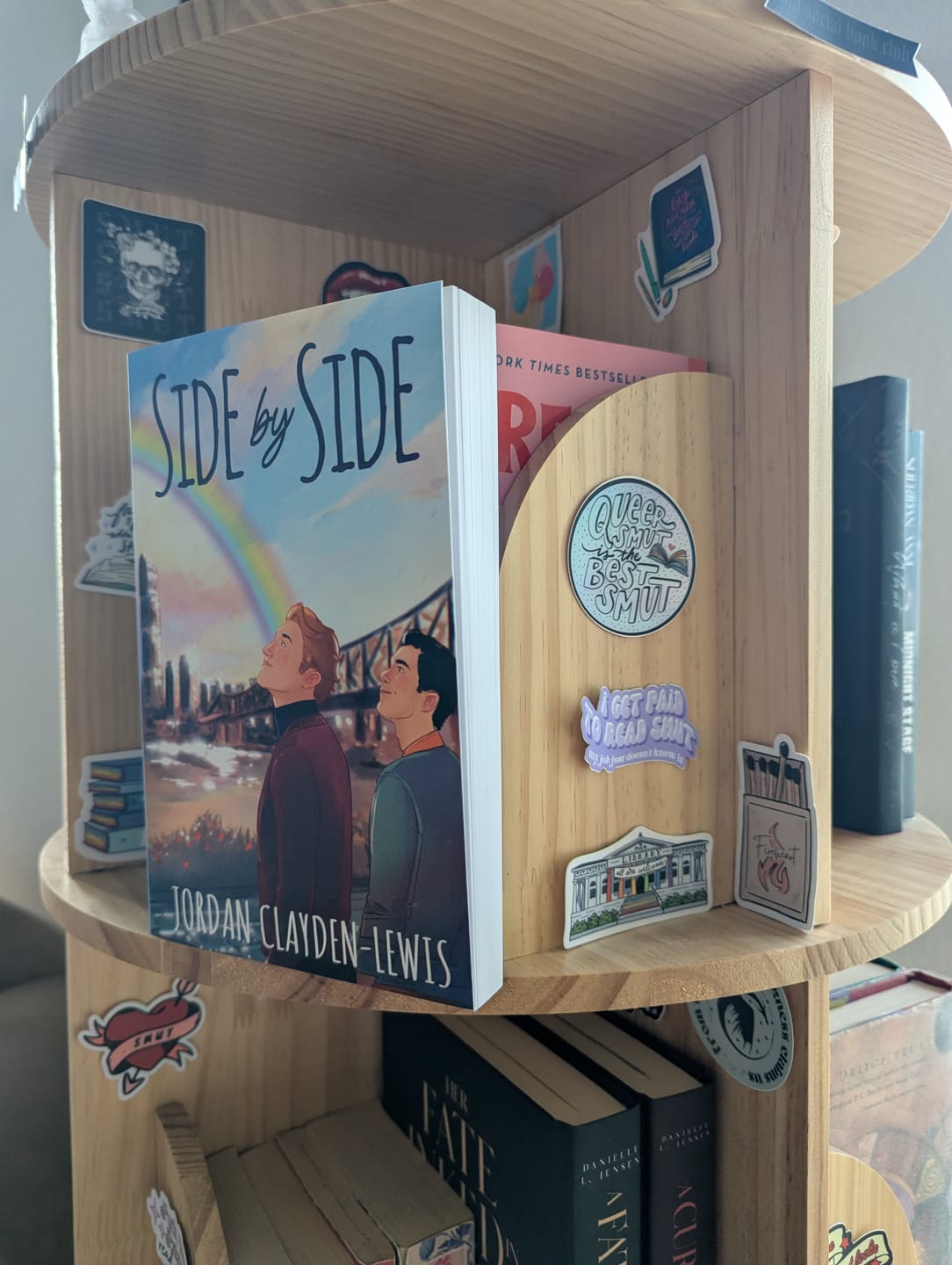 Customer photo review of Side by Side by Jordan Clayden-Lewis Paperback SE