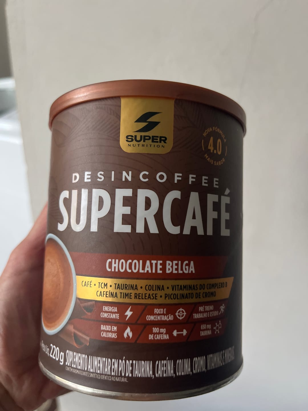 Customer photo review of Supercafé Chocolate Belga