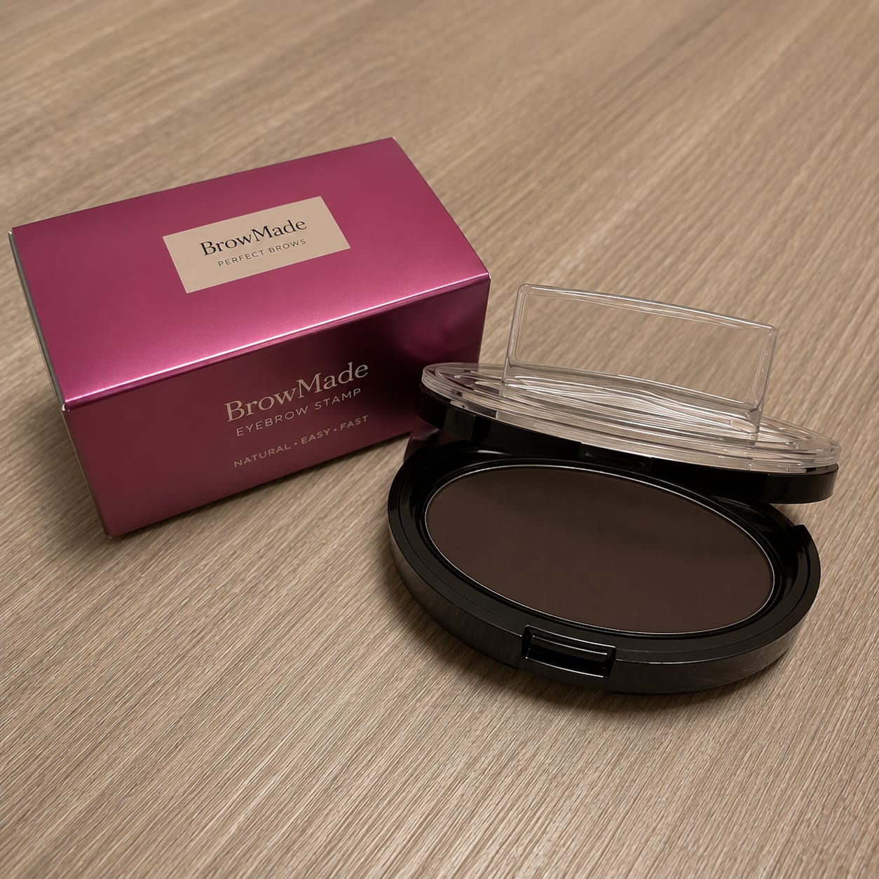 Customer photo review of The BrowMade™ Eyebrow Stamp Kit