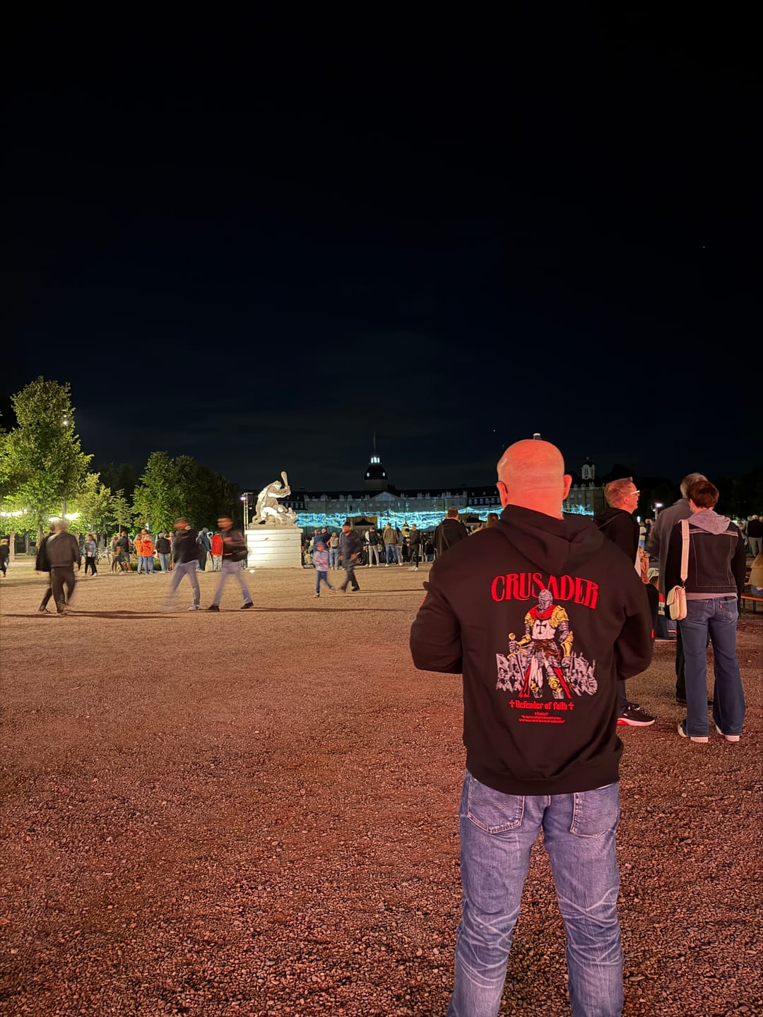 Customer photo review of Soldier Embroidery Hoodie