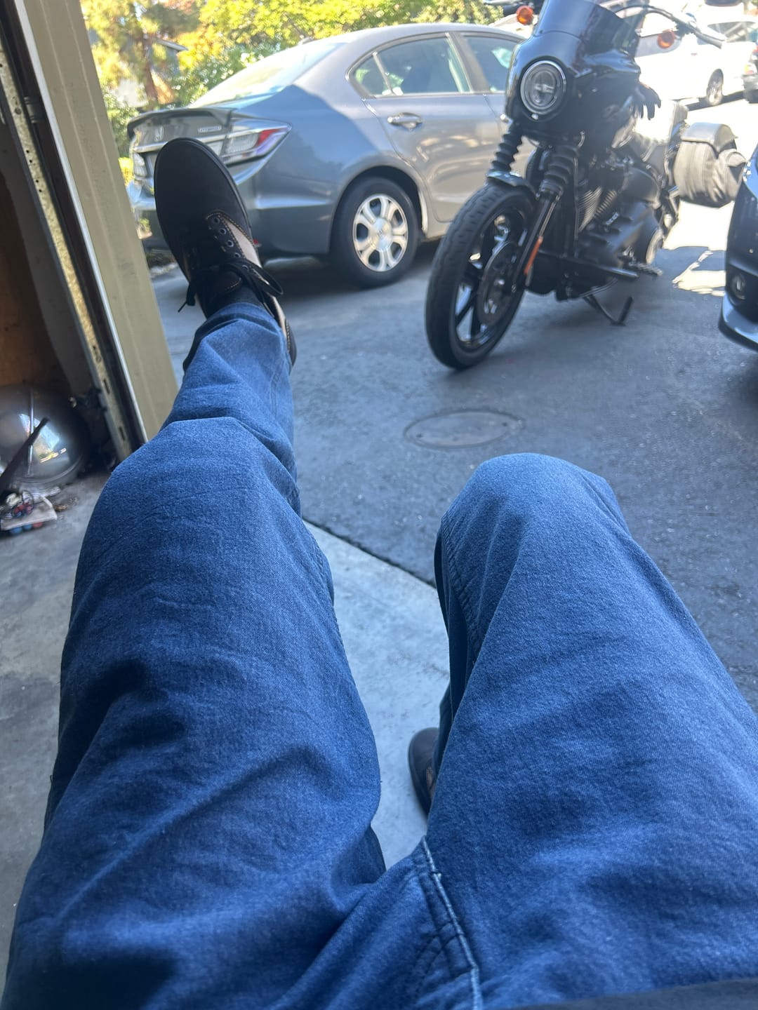 Customer photo review of FlexGuard Hydro® Protective Motorcycle Jeans