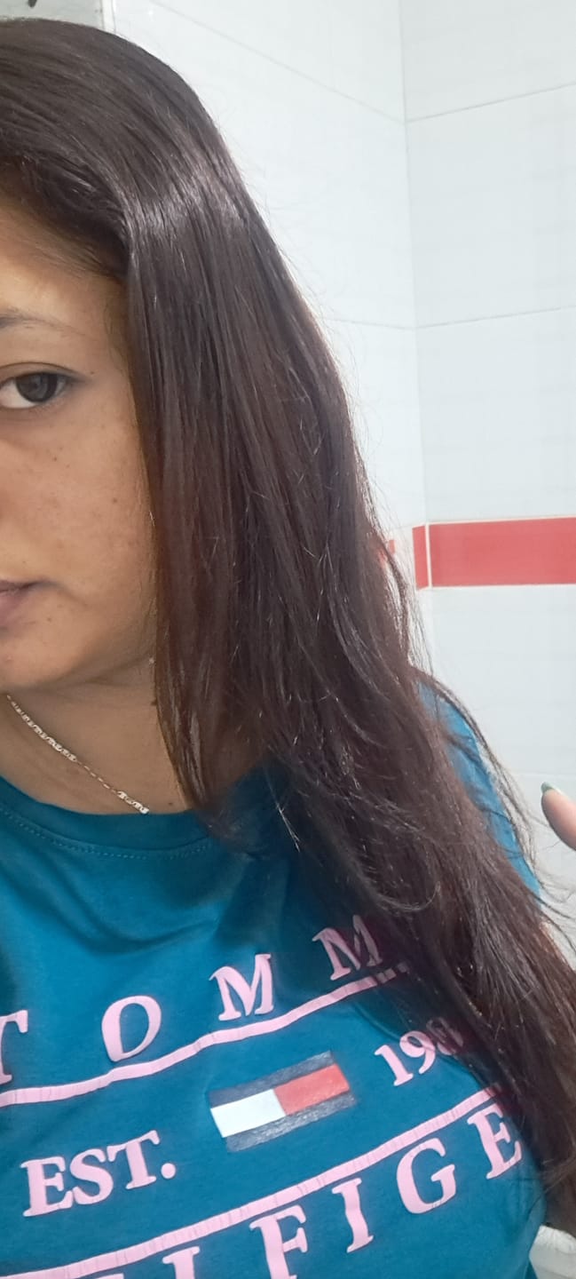Customer photo review of 🥰 Reparador Total en 2 pasos + Polímero + Shampoo crecimiento
