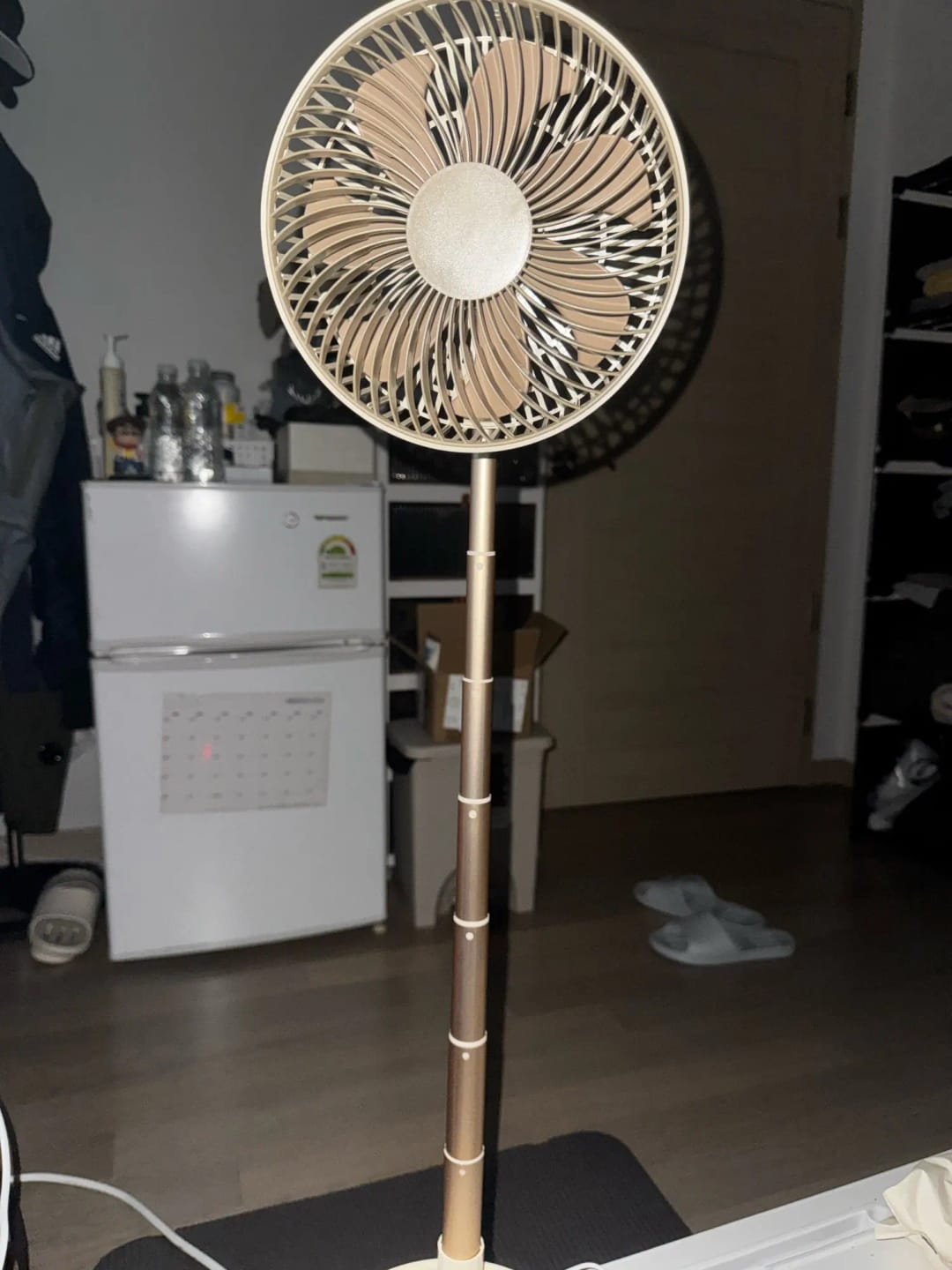 Customer photo review of Foldable USB Rechargeable Fan with Four Speeds and Timer