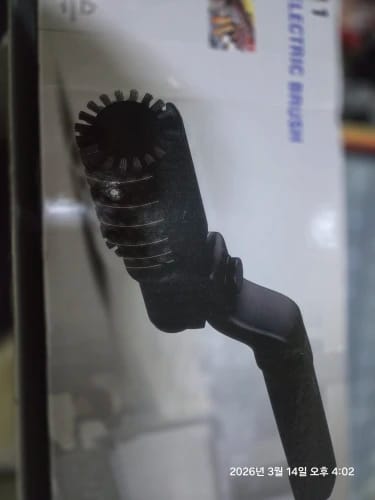 Customer photo review of GrillSpin Powered Grill Brush