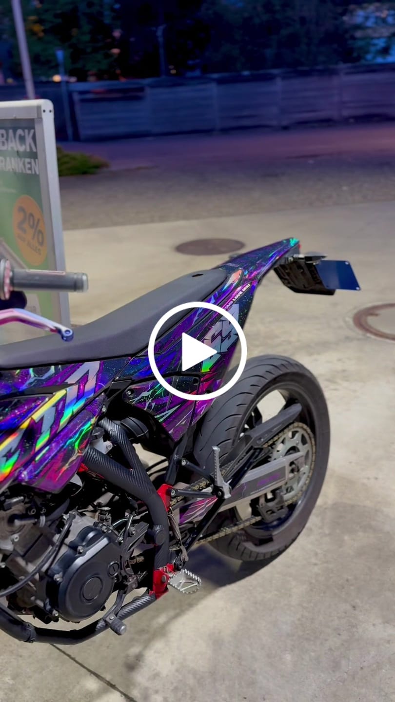 Customer video review of NEW! LIGHTNING - GRAPHICS KIT