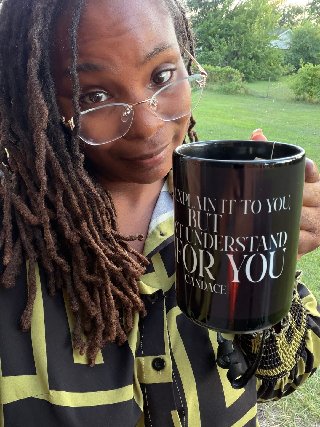 Customer photo review of "I can explain it to you, but I cant understand it for you"  Mug
