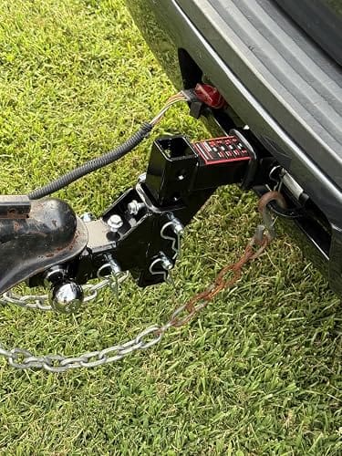 Customer photo review of TYT Adjustable Trailer Hitch 3-in-1 Tri-Ball Mount
