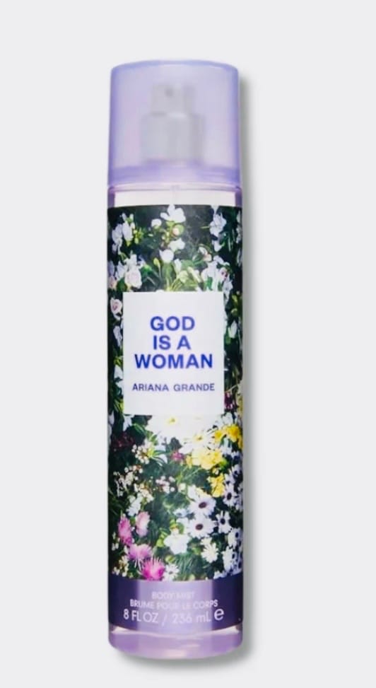Customer photo review of God Is A Woman Ariana Grande Body Mist