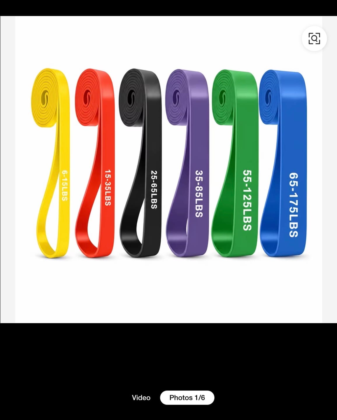 Customer photo review of ⚫ Complete Training Bundle (Full Resistance Band Set + Pouch)