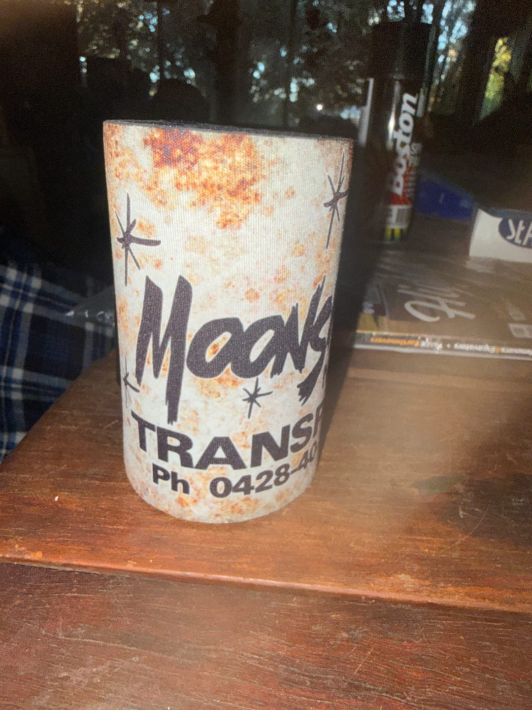 Customer photo review of 20 Custom Stubby Holders