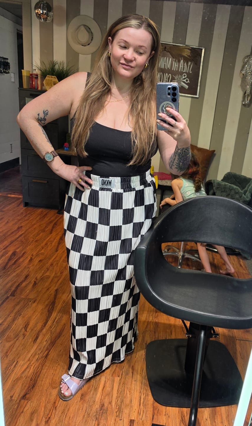 Customer photo review of Skull Kandy Satin Shorts