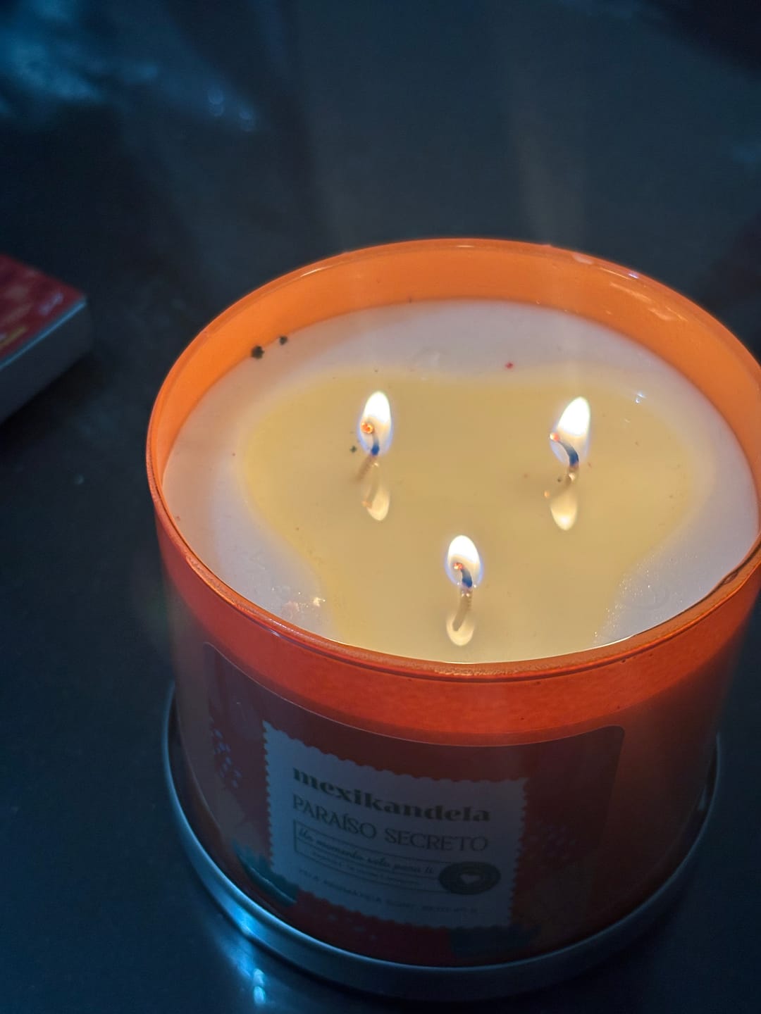Customer photo review of Vela Paraíso Secreto 411g