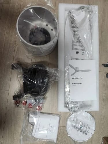 Customer photo review of 36/44/52-Inch Low-Profile Ceiling Fan with Remote Control