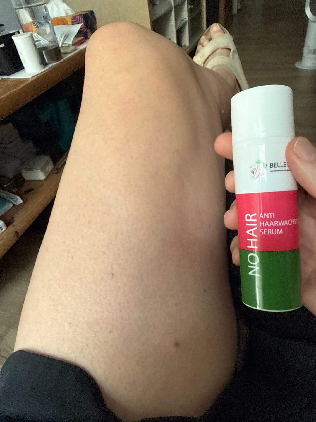 Customer photo review of Haarentfernungsschaum