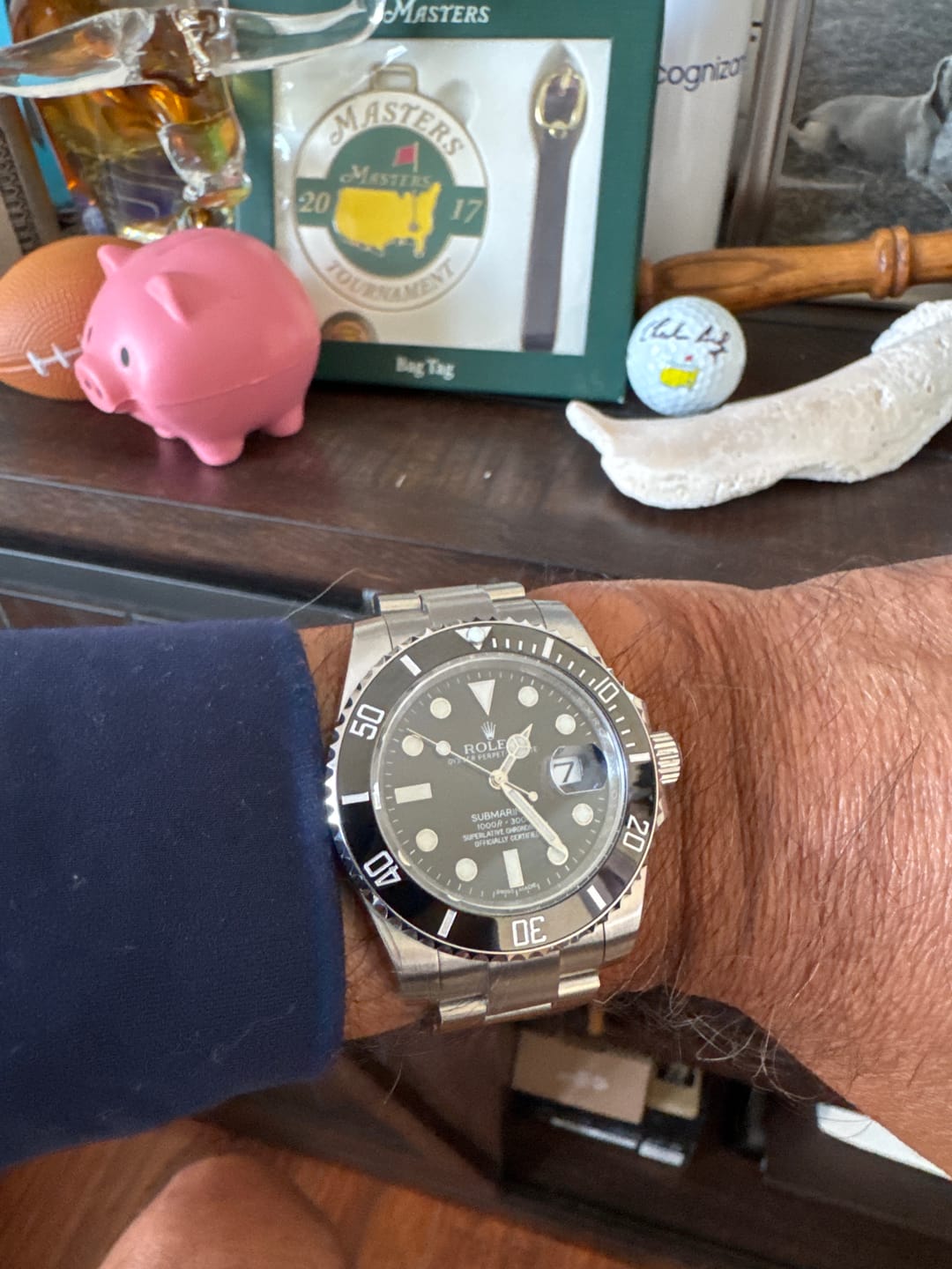 Customer photo review of SUBMARINER DATE 40 BLACK