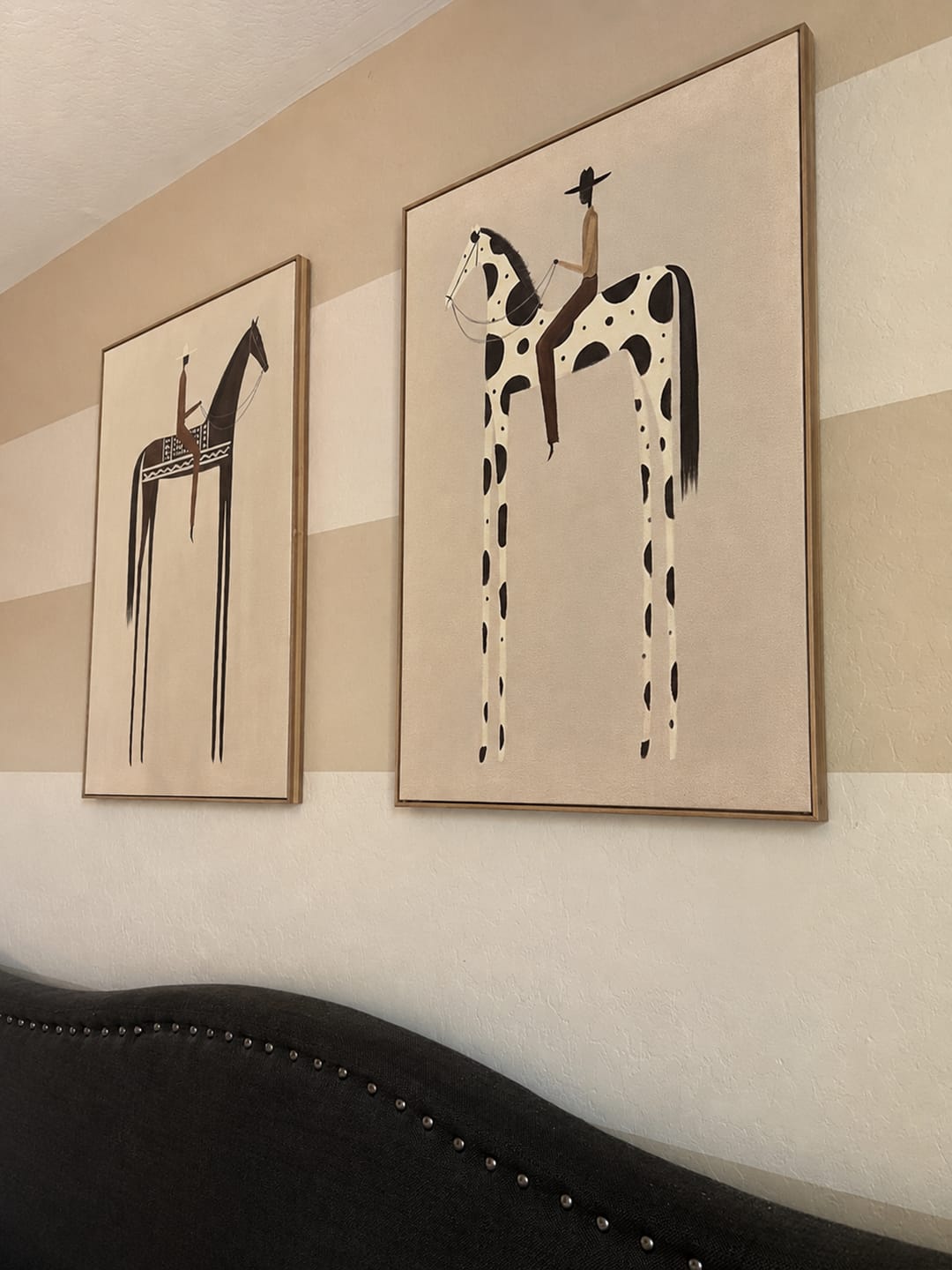 Customer photo review of Vintage Americana Art Set of 2 #VA013