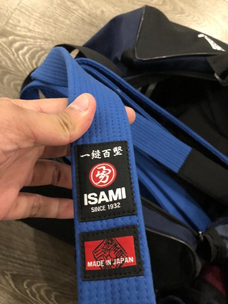 Customer photo review of Isami Blue Belt