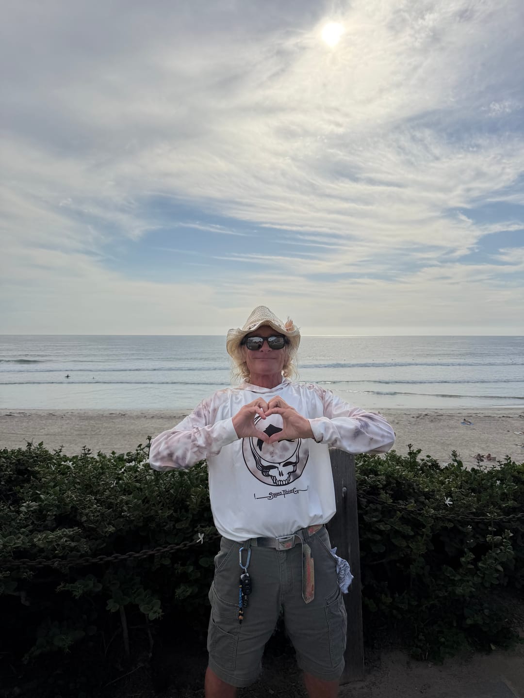 Customer photo review of Simms M's Grateful Dead SolarTech Hoody - Limited Edition