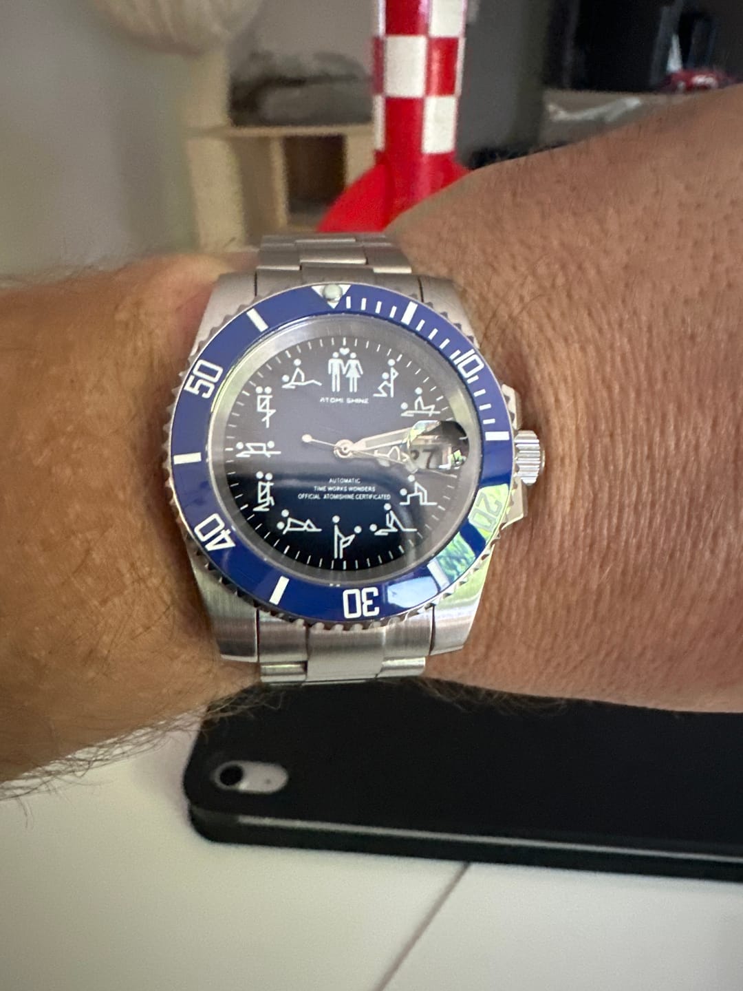 Customer photo review of HYDROCORE CLASSIC WATCH