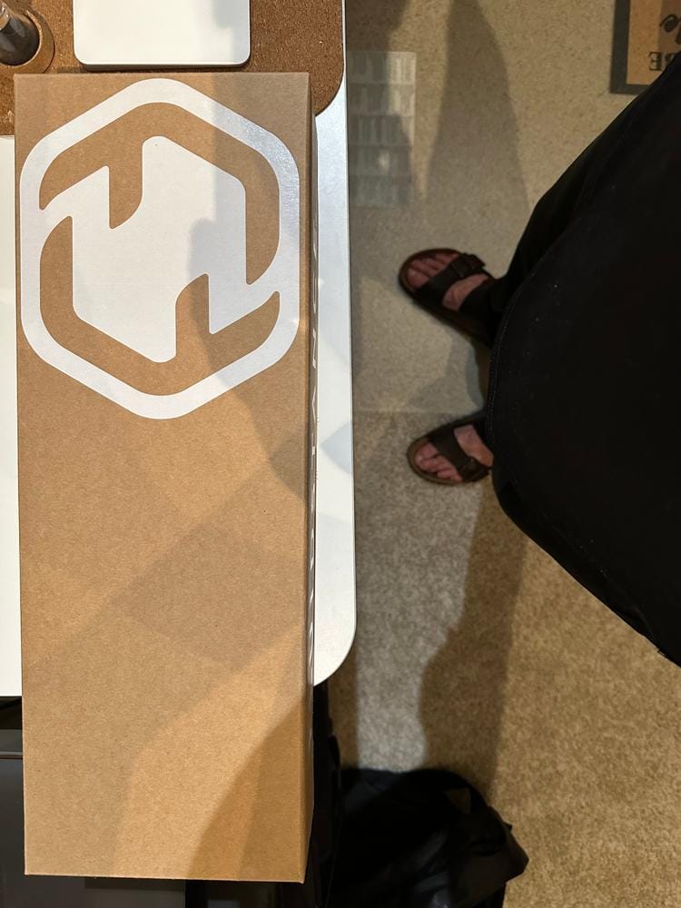 Customer photo review of Illum Desk Light: Versatile Webcam, Task & Ambient Lighting