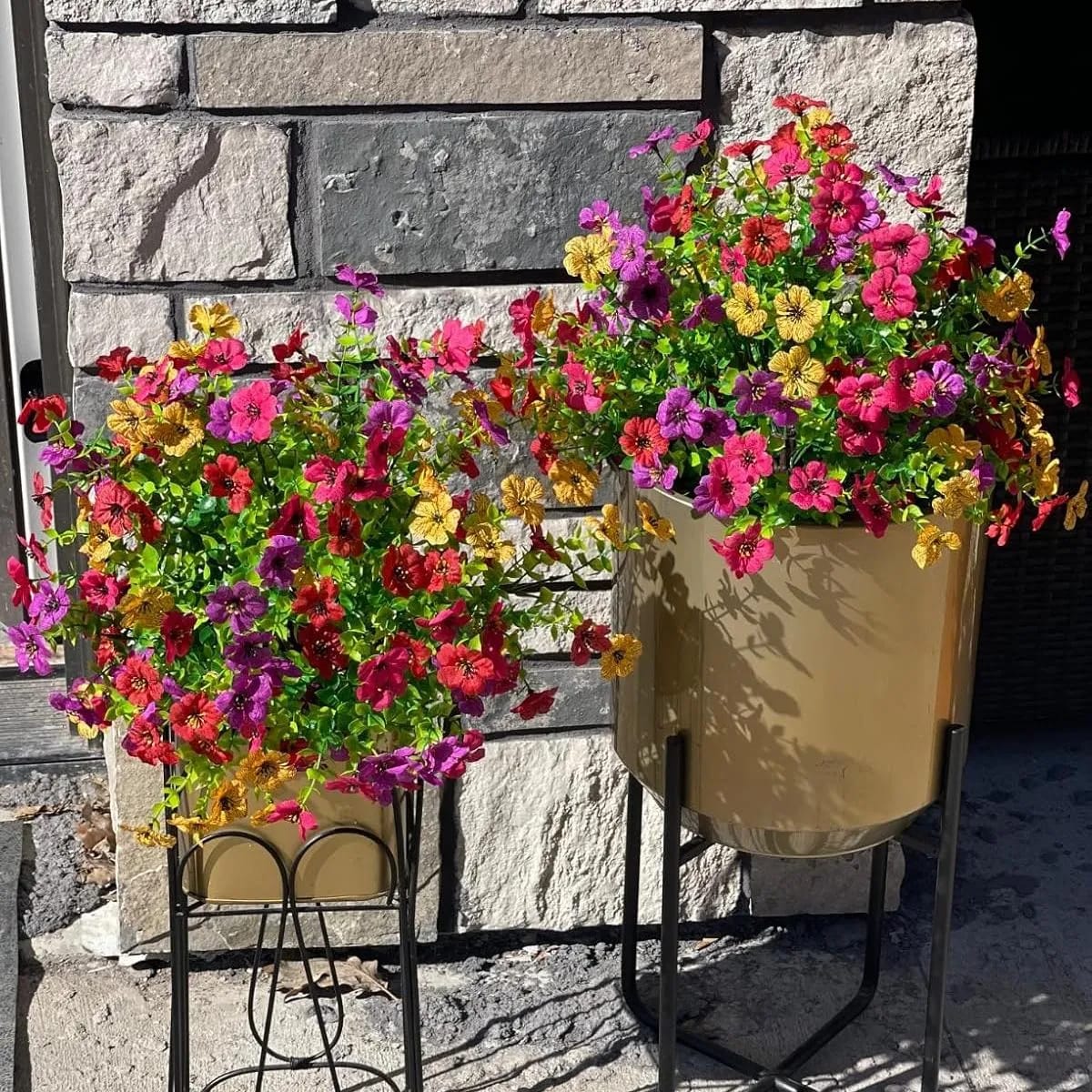 Customer photo review of 💥Last Day 50% OFF💐Outdoor Artificial Flower Decoration