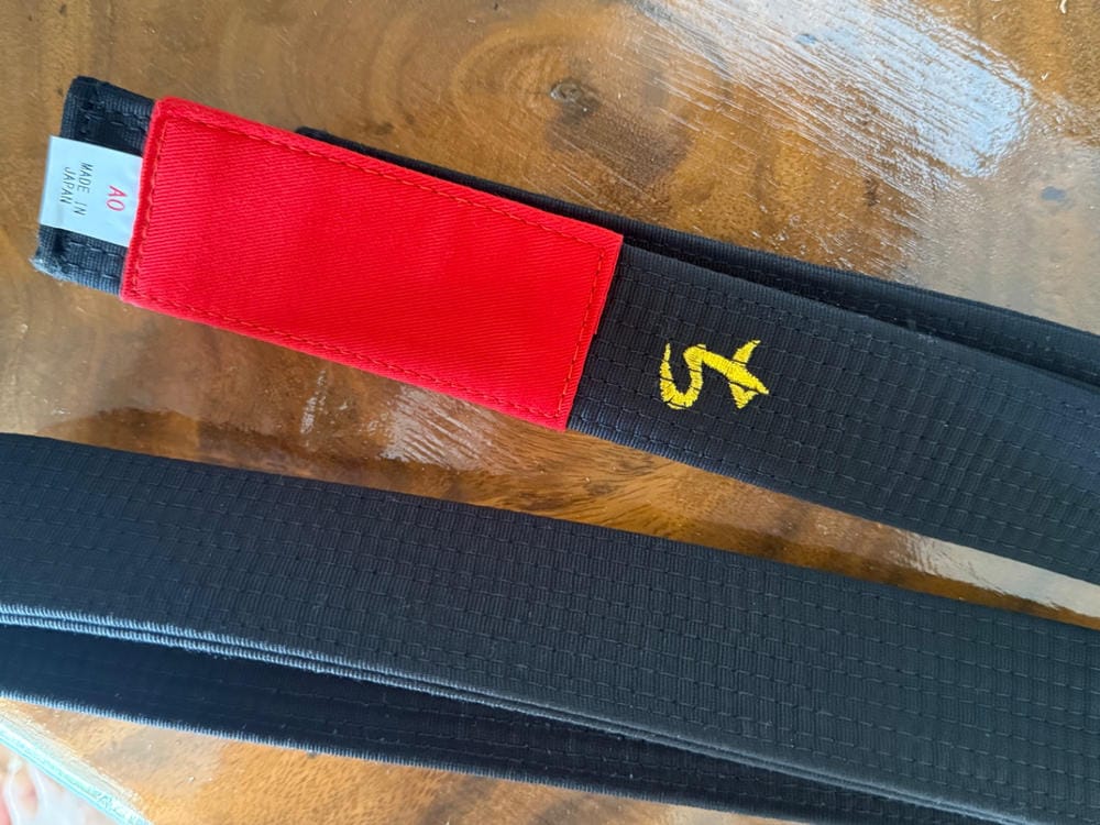 Customer photo review of Isami BJJ Black Belt Premium