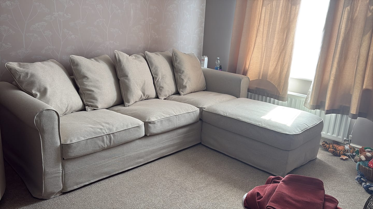 Customer photo review of GRÖNLID 3-Seat IKEA Sofa Cover