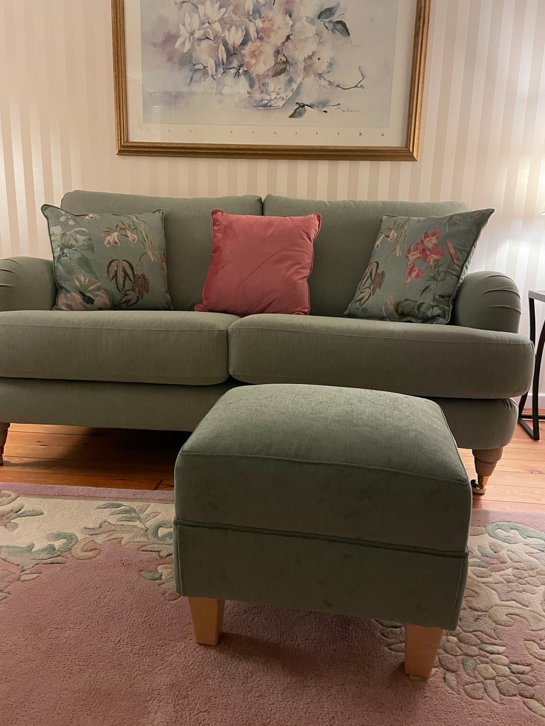Customer photo review of Tall Oxford Footstool (H40cm)