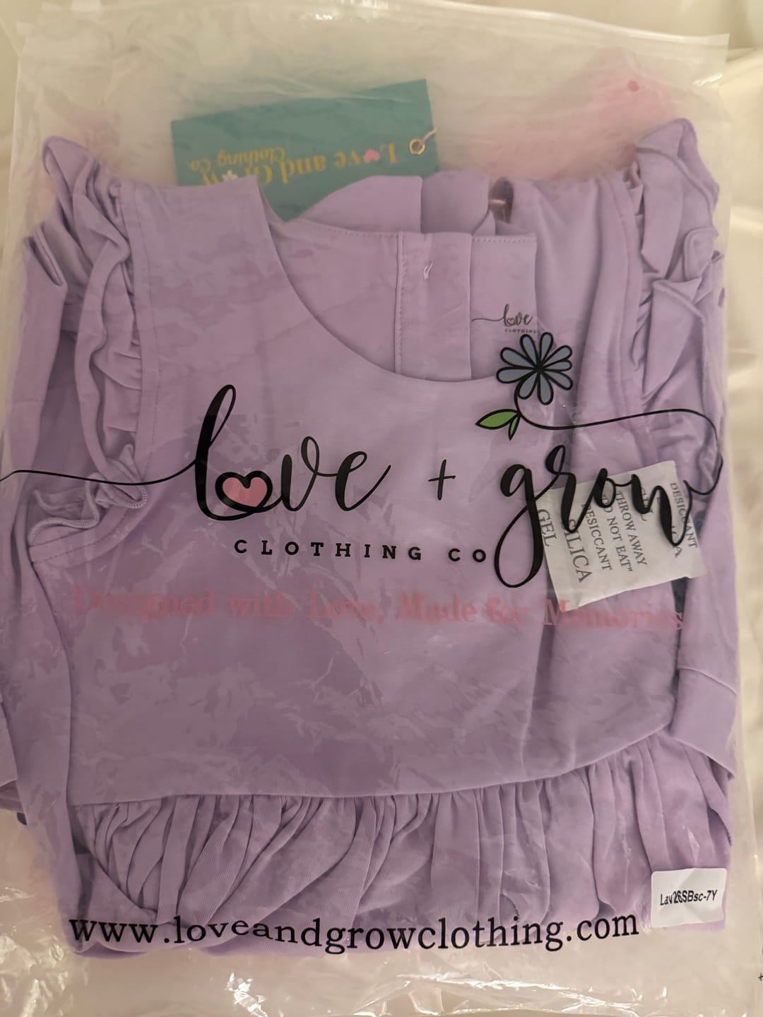 Customer photo review of Scallop Basic Set ~ Lavender