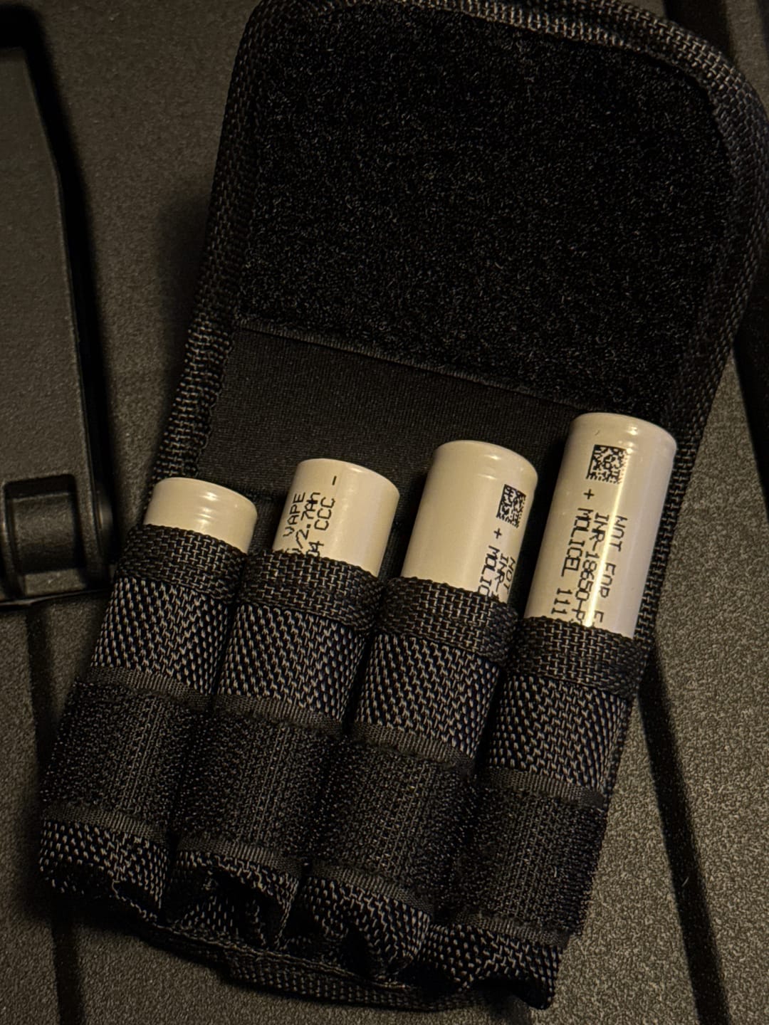 Customer photo review of Hohm Tech Security Battery Case (4 Cells) - Black
