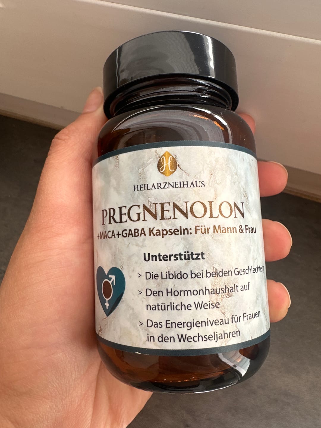 Customer photo review of Pregnenolon + Maca + GABA Kapseln : Für Mann & Frau