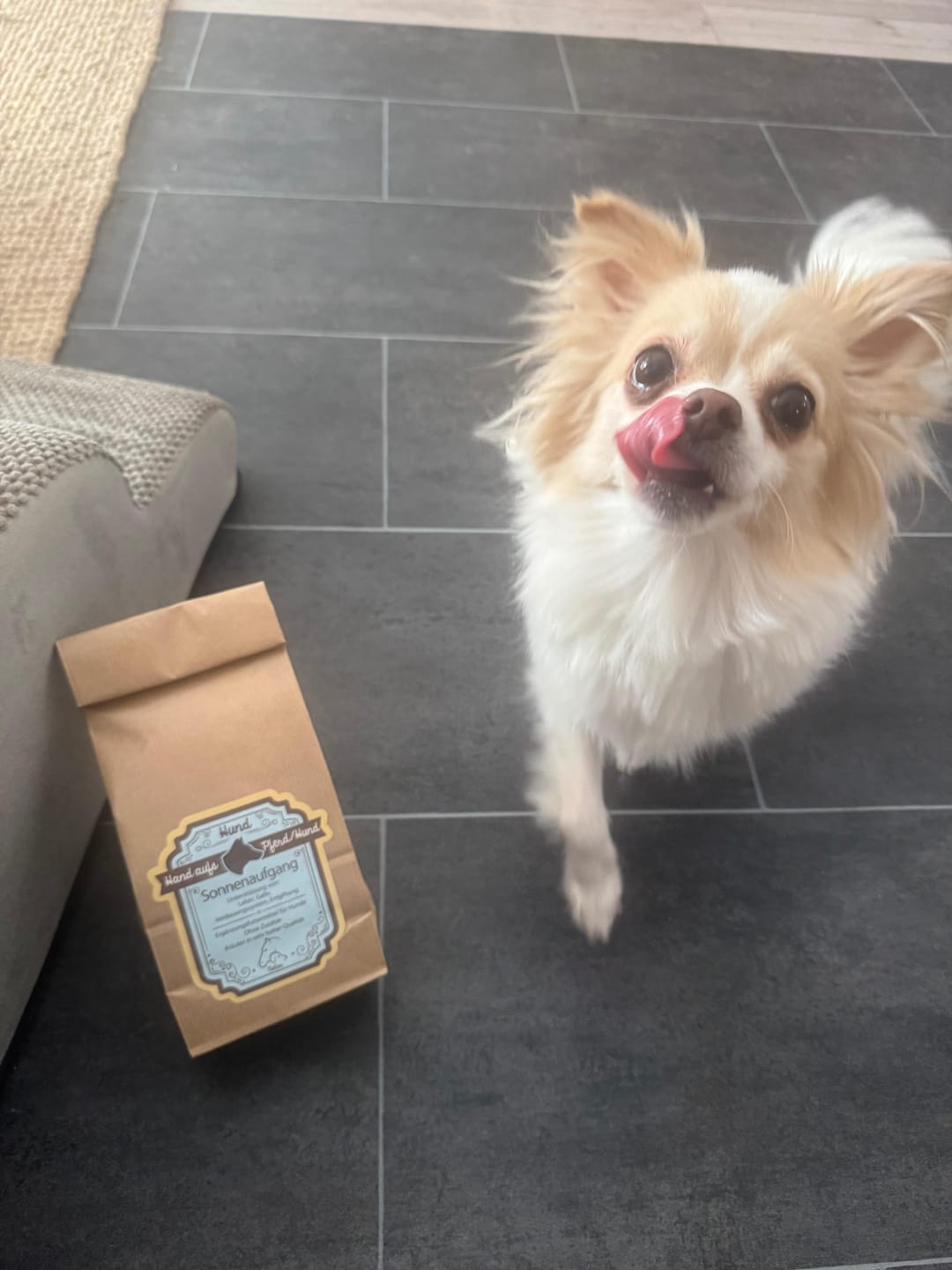 Customer photo review of Leber Kräuter für Hunde - Sonnenaufgang