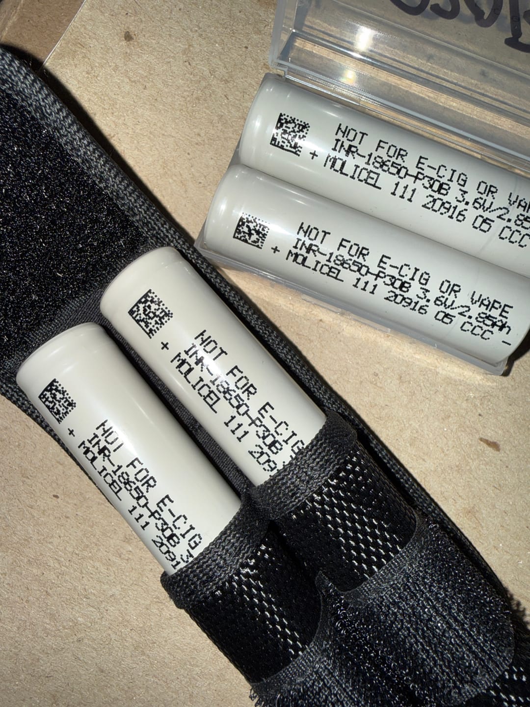 Customer photo review of Molicel P30B 18650 3000mAh 30A Battery